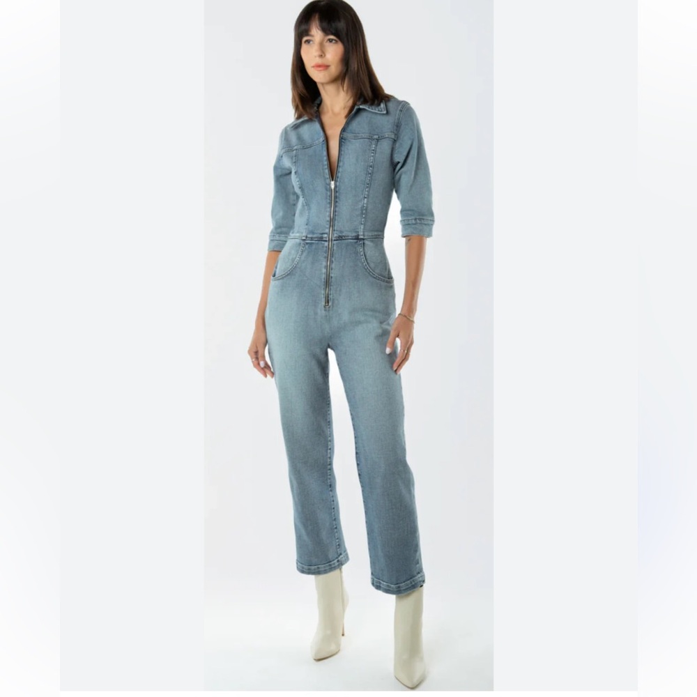 NWT Etica denim Fayette jumpsuit